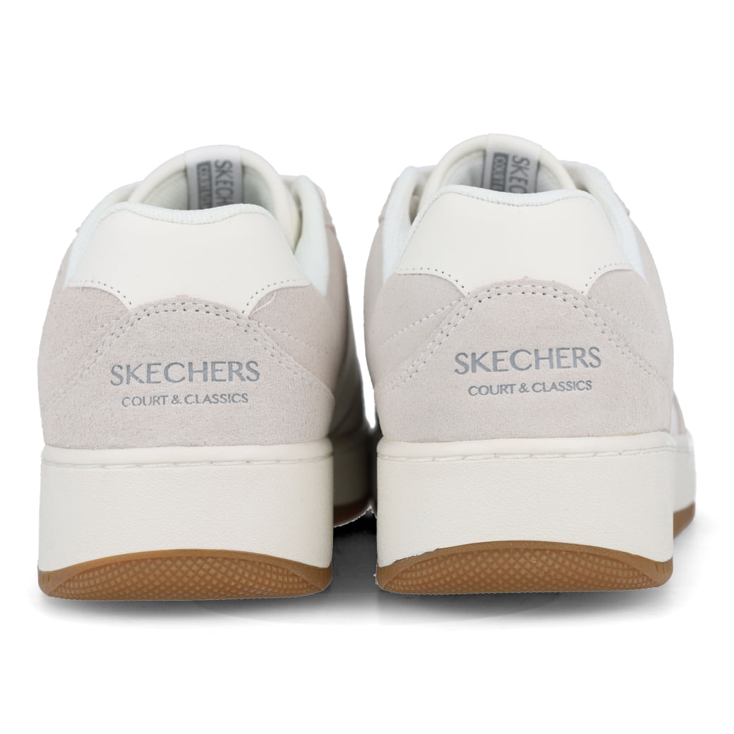 Skechers Tenis Casual 254010WNT Branco-Natural Sint_8__28